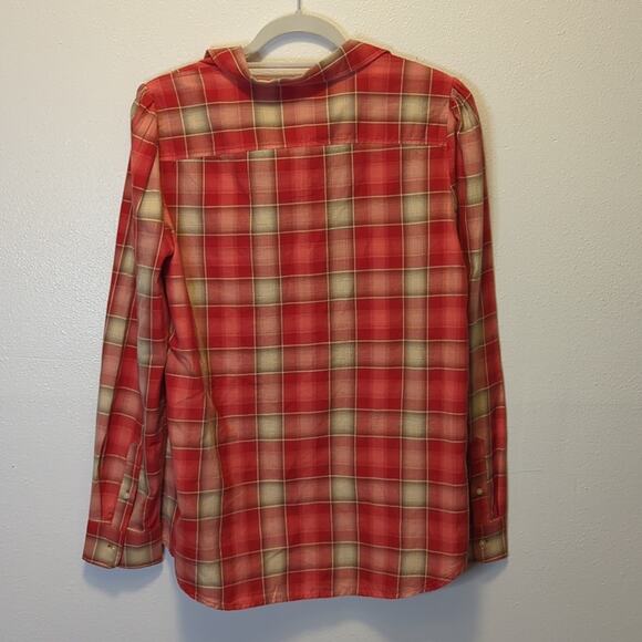 NWT Lauren Ralph Lauren Plaid button Down Size 12P - Picture 5 of 5